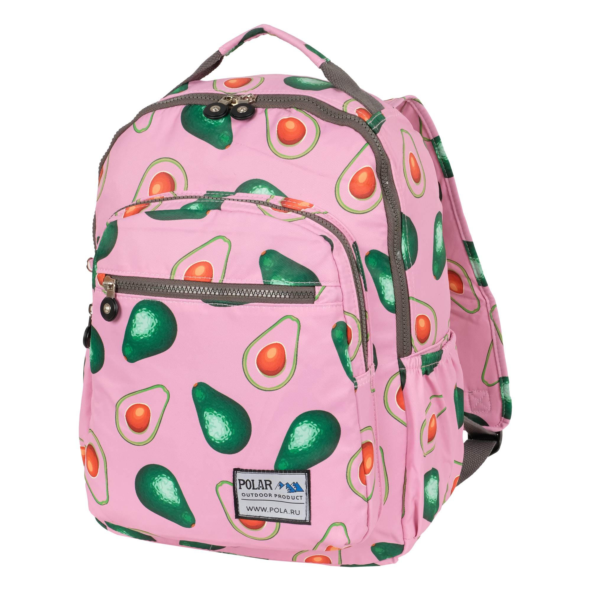 Рюкзак унисекс Polar П8100-2 ярко-розовый, 29х38х11 см