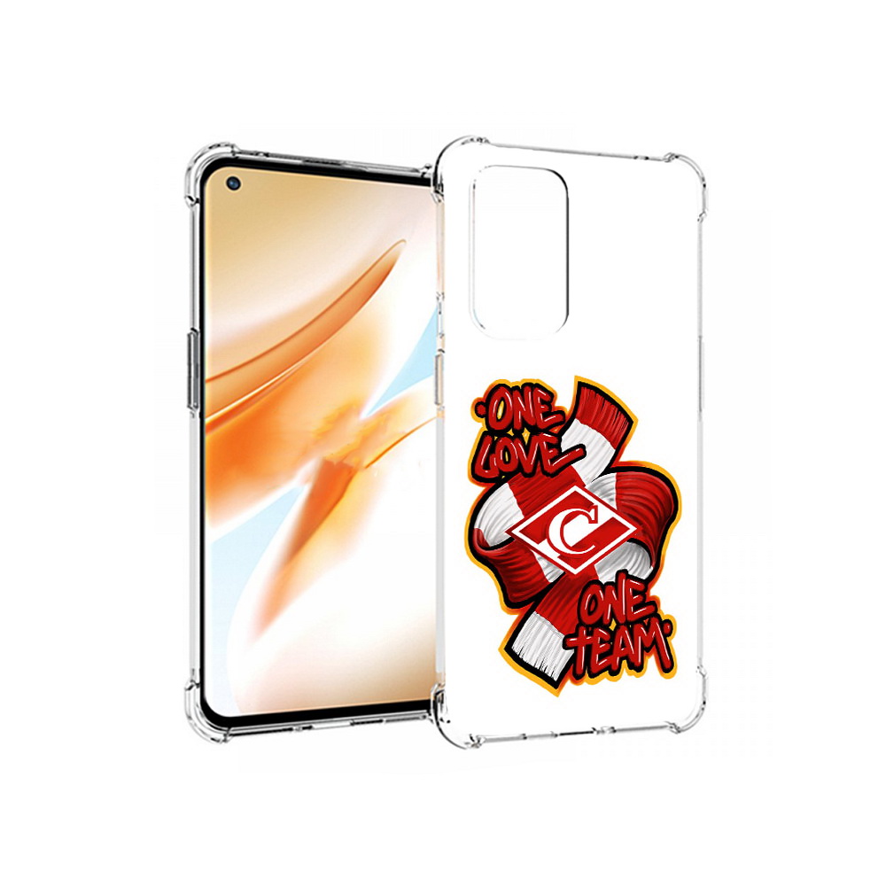 

Чехол MyPads Tocco для OnePlus 9 Pro ФК спарак 1 любовь (PT159597.127.184), Прозрачный, Tocco