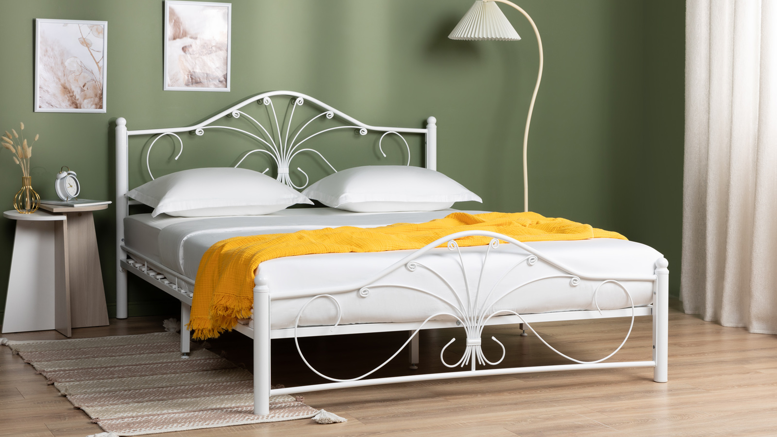 

Кровать Askona Provance белый шагрень 180x200, Provance