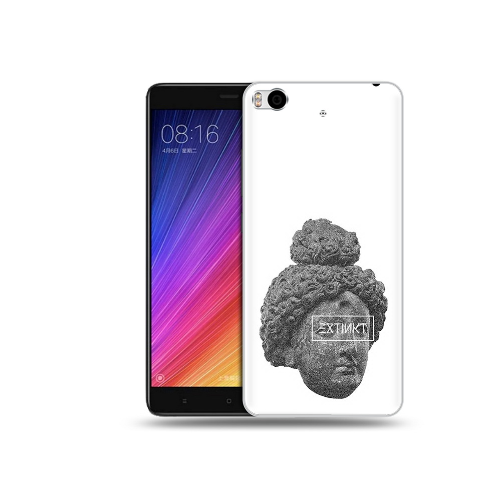 

Чехол MyPads Tocco для Xiaomi Mi 5S каменное лицо девушки (PT91899.330.383), Прозрачный, Tocco