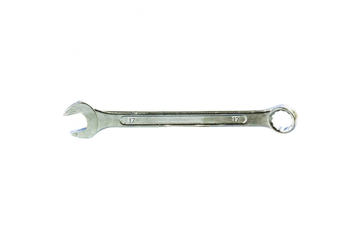 Комбинированный ключ SPARTA 17 мм, хромированный 150445