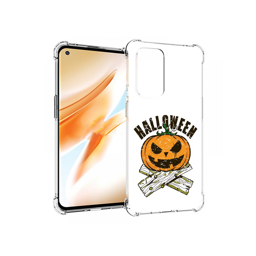 

Чехол MyPads Tocco для OnePlus 9 Pro Хэллоуин доски тыква (PT159597.127.194), Прозрачный, Tocco