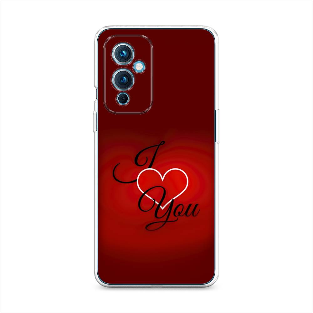 

Чехол Awog на OnePlus 9 LE2110 / ВанПлас 9 LE2110 "I love you 3", Разноцветный, 152750-6