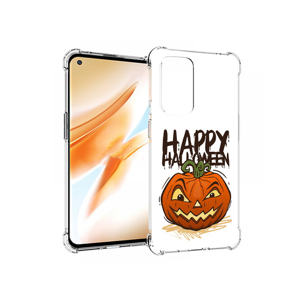 

Чехол MyPads Tocco для OnePlus 9 Pro Хэллоуин счастливый (PT159597.127.195), Прозрачный, Tocco