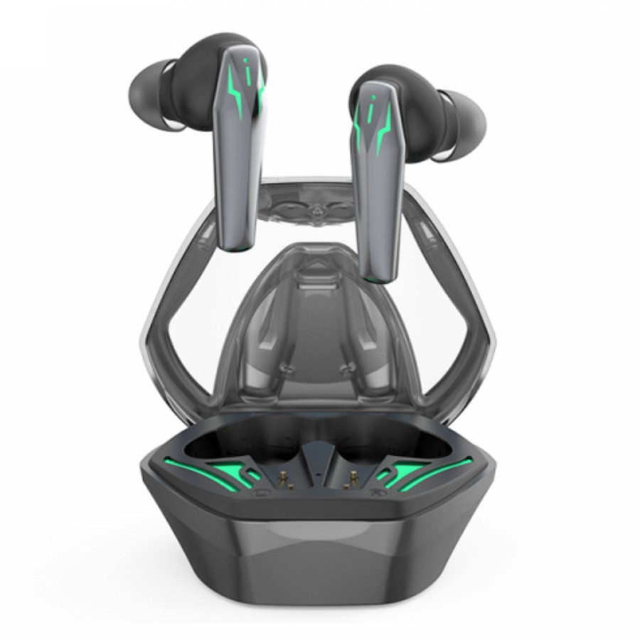 

Беспроводные наушники WiWU TWS07 Cobra True Wireless Game Earbuds Grey
