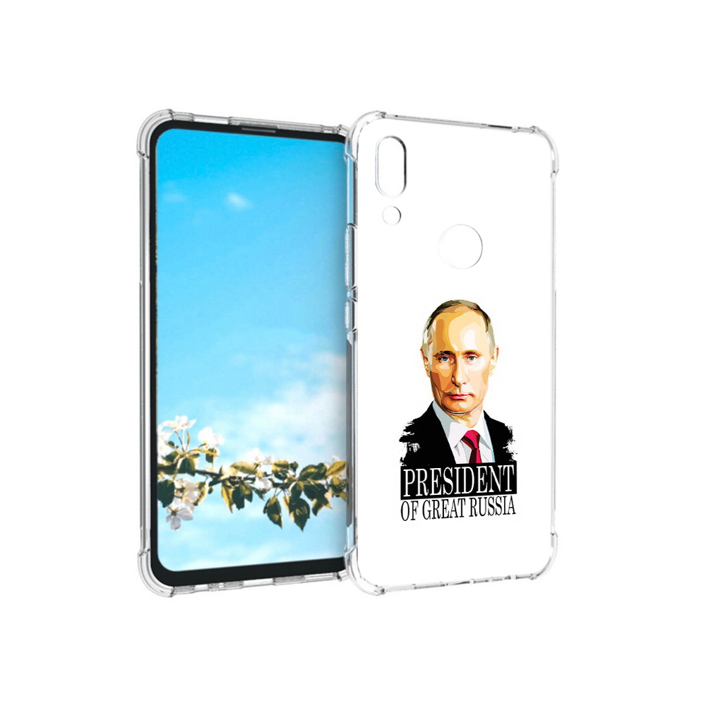 

Чехол MyPads Tocco для Huawei P Smart Z Володька, Прозрачный, Tocco