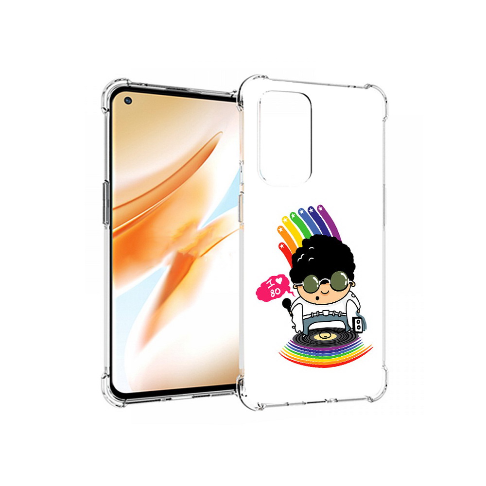 

Чехол MyPads Tocco для OnePlus 9 Pro Я люблю 80-е (PT159597.127.205), Прозрачный, Tocco