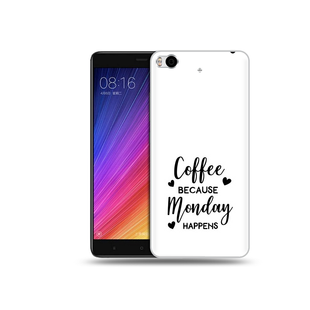 

Чехол MyPads Tocco для Xiaomi Mi 5S кофе и понедельник стал счастливым (PT91899.330.402), Прозрачный, Tocco