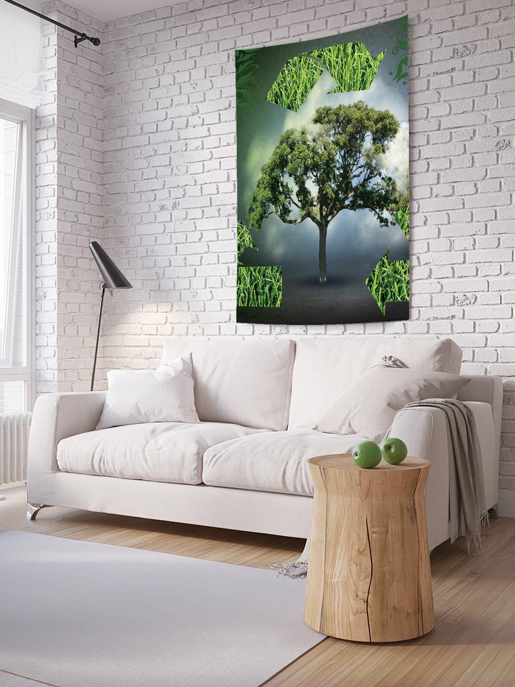 

Вертикальное фотопанно на стену JoyArty Экосистема 100x150 см, Экосистема