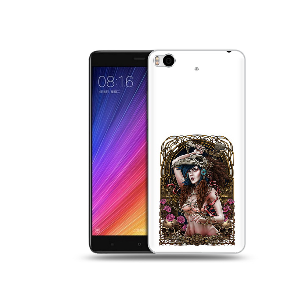 

Чехол MyPads Tocco для Xiaomi Mi 5S красивая девушка рисунок (PT91899.330.407), Прозрачный, Tocco