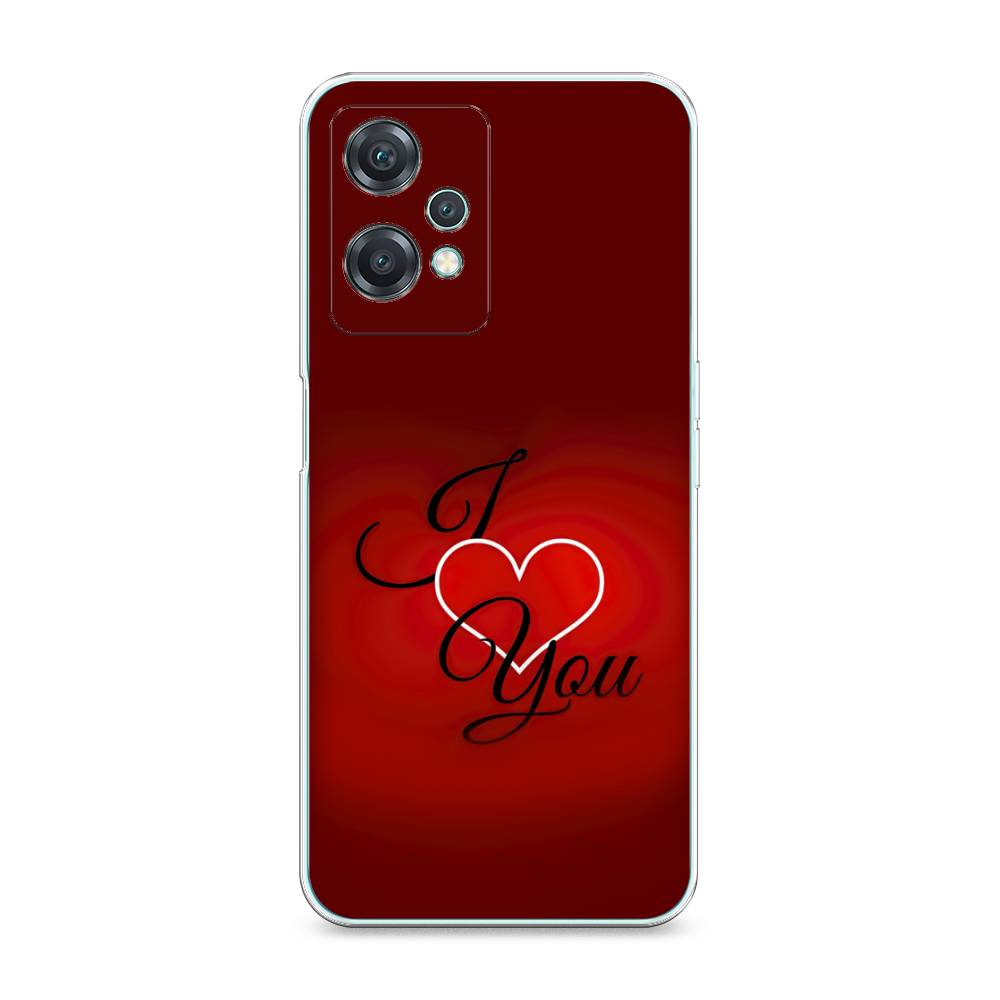 

Чехол Awog на OnePlus Nord CE 2 Lite 5G / ВанПлас Норд CE 2 Lite 5G "I love you 3", Разноцветный, 152850-6