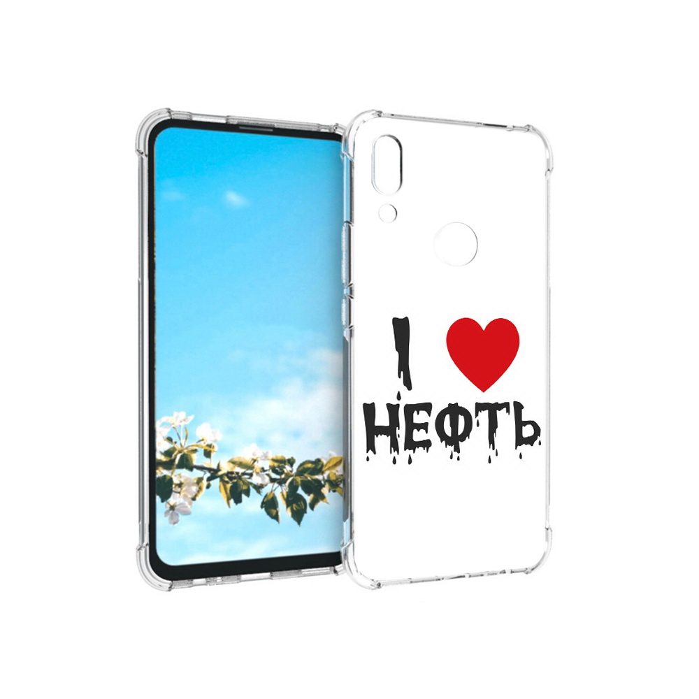 

Чехол MyPads Tocco для Huawei P Smart Z нефть, Прозрачный, Tocco
