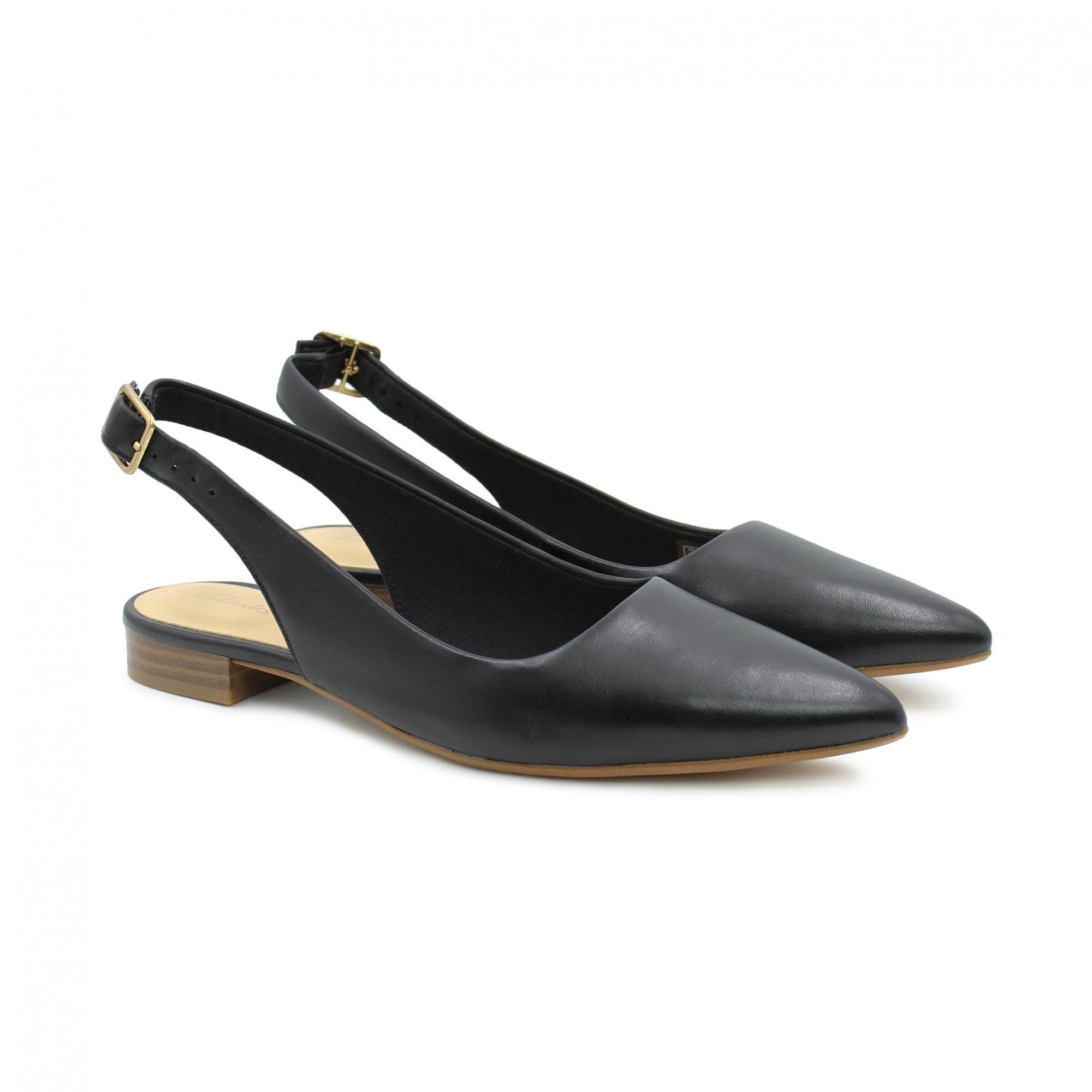 

Туфли женские Clarks Laina15 Sling 26148860 черные 37 EU, Laina15 Sling 26148860