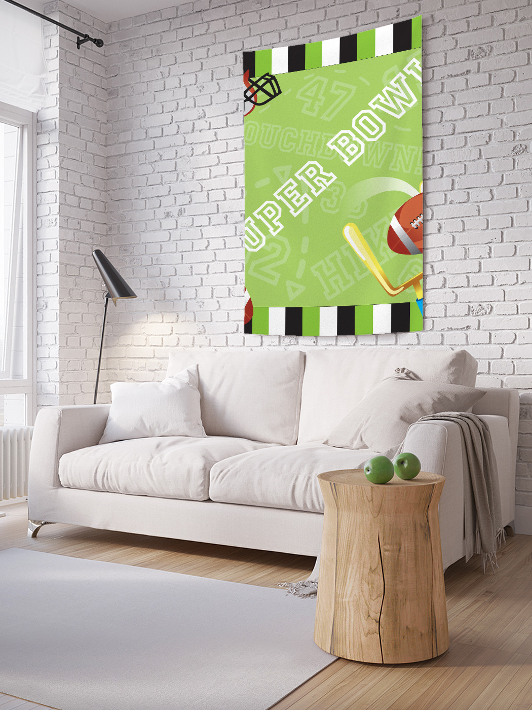 

Вертикальное фотопанно на стену JoyArty Супер Боул 100x150 см, Супер Боул