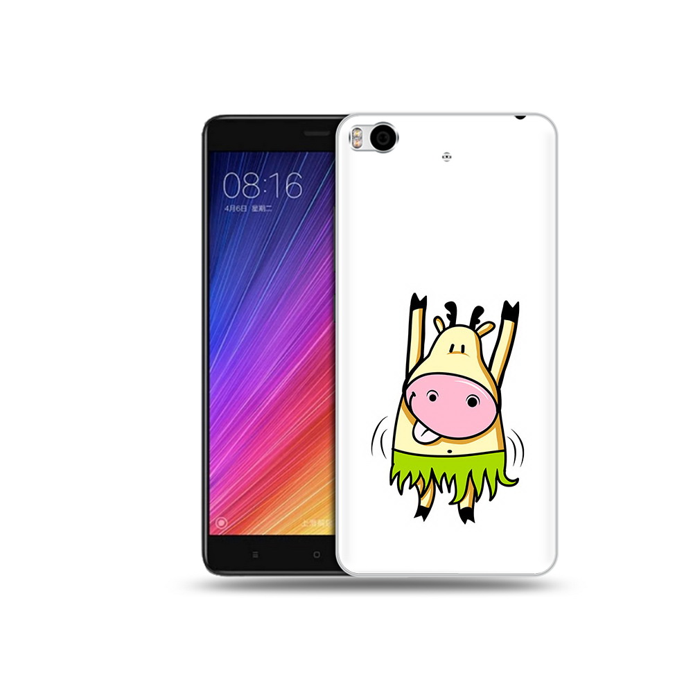 

Чехол MyPads Tocco для Xiaomi Mi 5S Веселая корова (PT91899.330.42), Прозрачный, Tocco