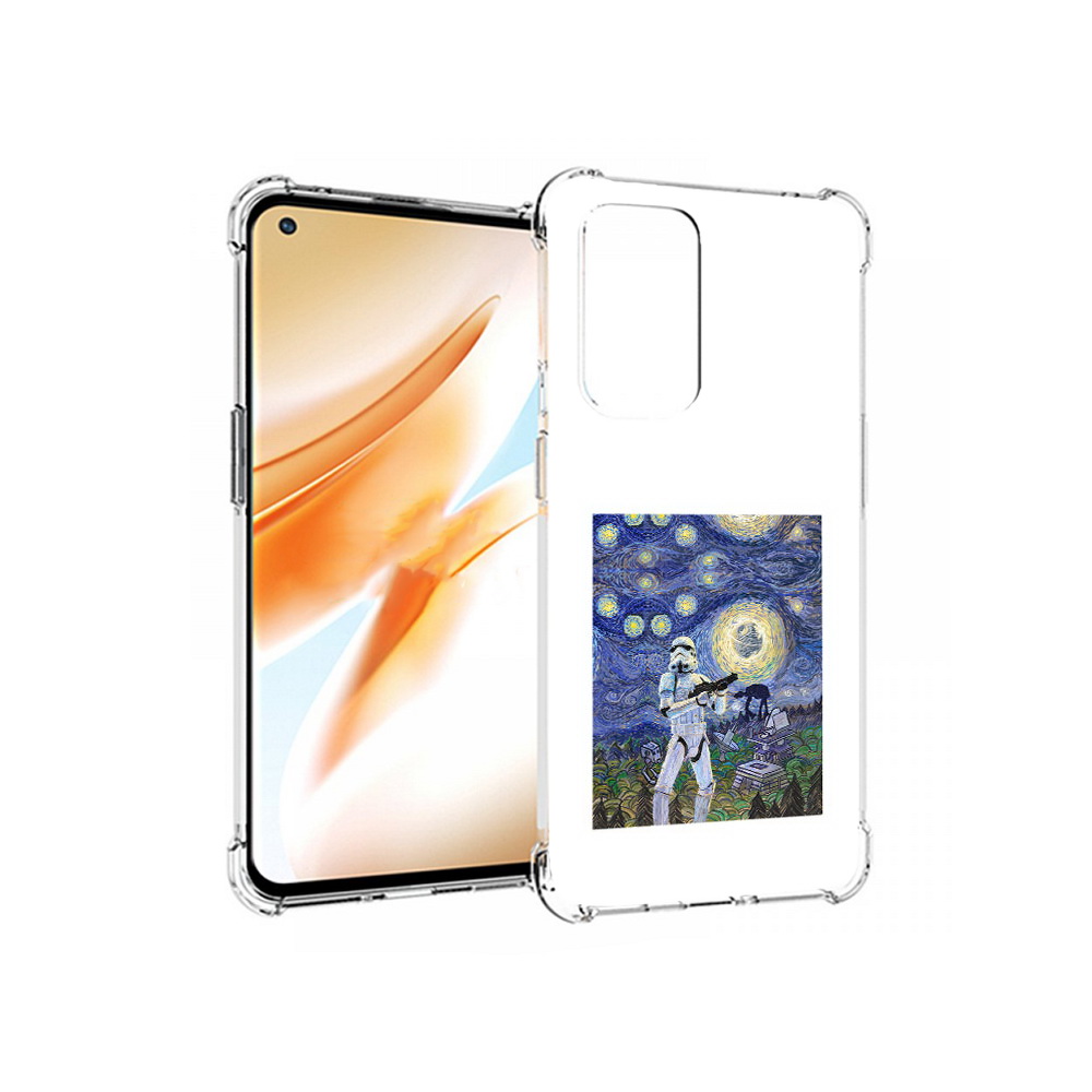 

Чехол MyPads Tocco для OnePlus 9 Pro star wars звездная ночь (PT159597.127.23), Прозрачный, Tocco