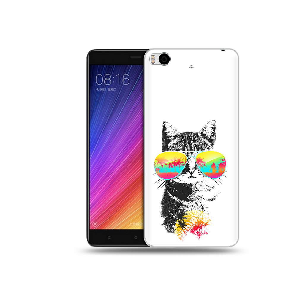 

Чехол MyPads Tocco для Xiaomi Mi 5S крутой кот (PT91899.330.425), Прозрачный, Tocco