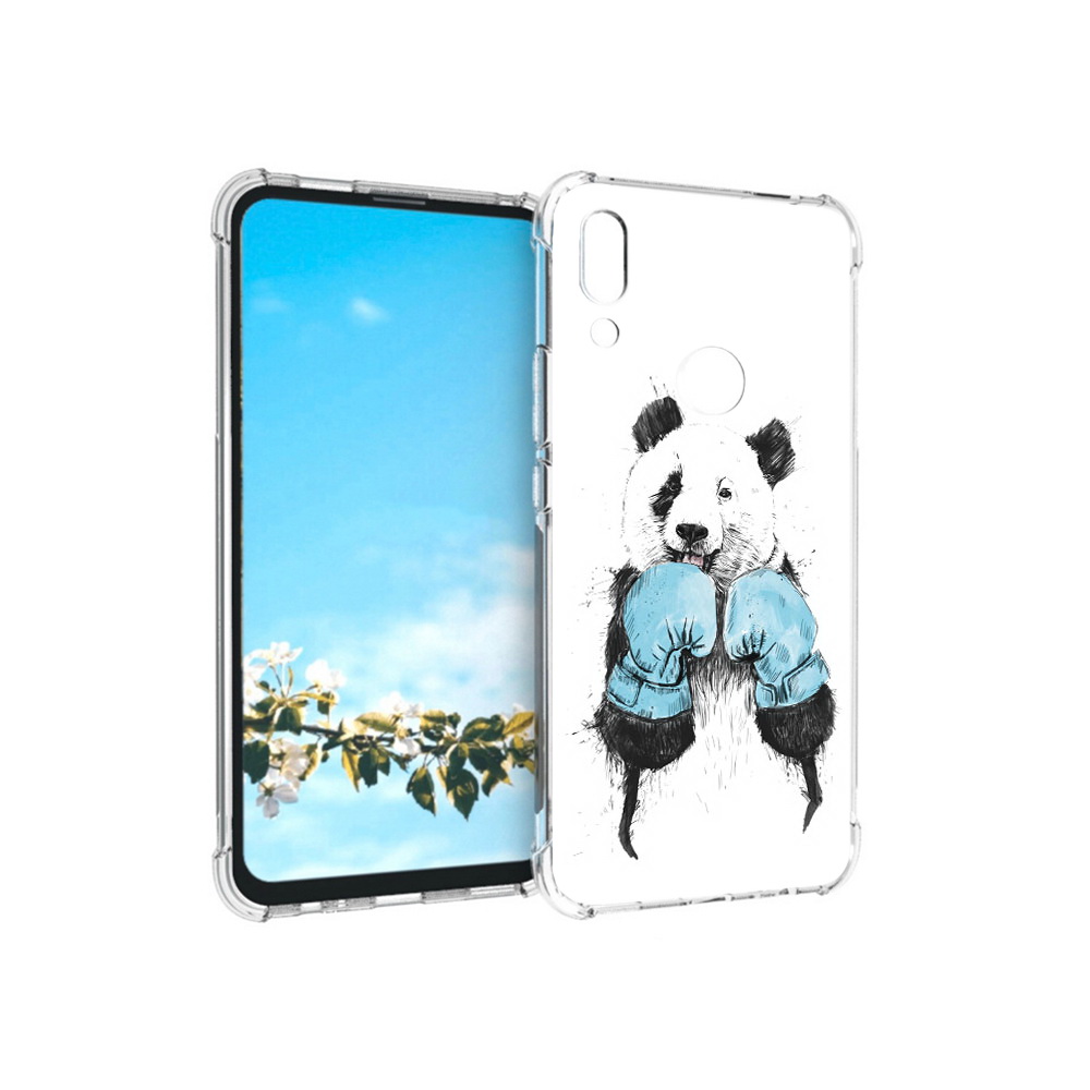 

Чехол MyPads Tocco для Huawei P Smart Z панда боксер, Прозрачный, Tocco