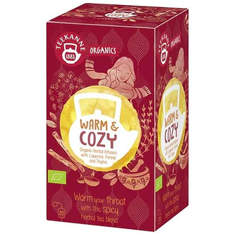 

Чай в пакетиках Teekanne Warm & Cozy Тепло и Уют, 20 пакетиков