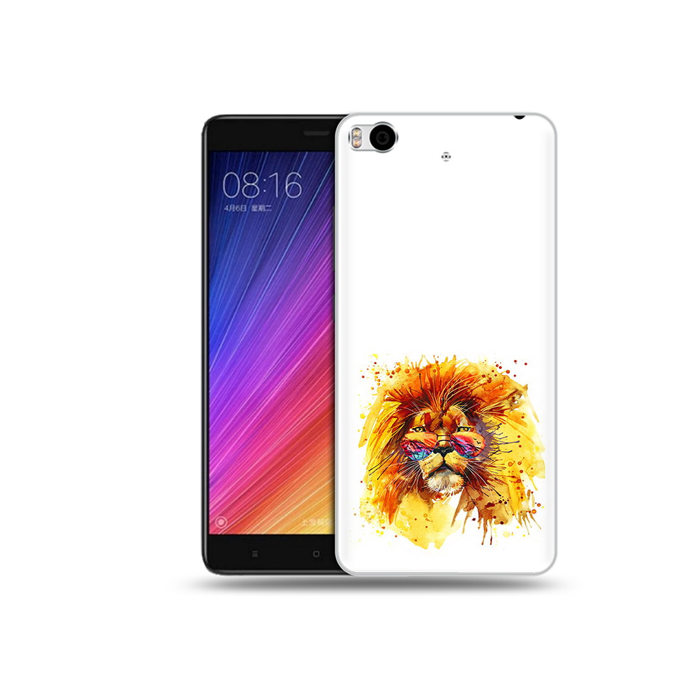 

Чехол MyPads Tocco для Xiaomi Mi 5S лев в очках (PT91899.330.436), Прозрачный, Tocco