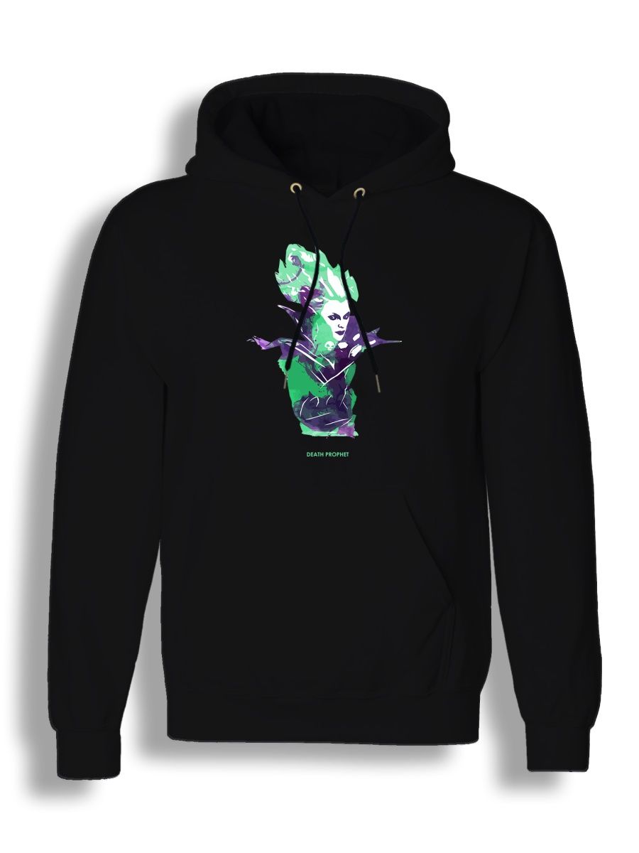 

Худи унисекс СувенирShop Dota 2/Дота 2/Death Prophet 18 черное S, Черный, "Dota 2/Дота 2/Death Prophet" 18