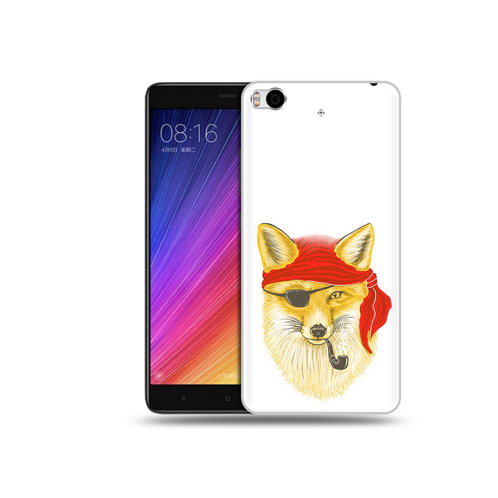 

Чехол MyPads Tocco для Xiaomi Mi 5S лиса-пират (PT91899.330.440), Прозрачный, Tocco