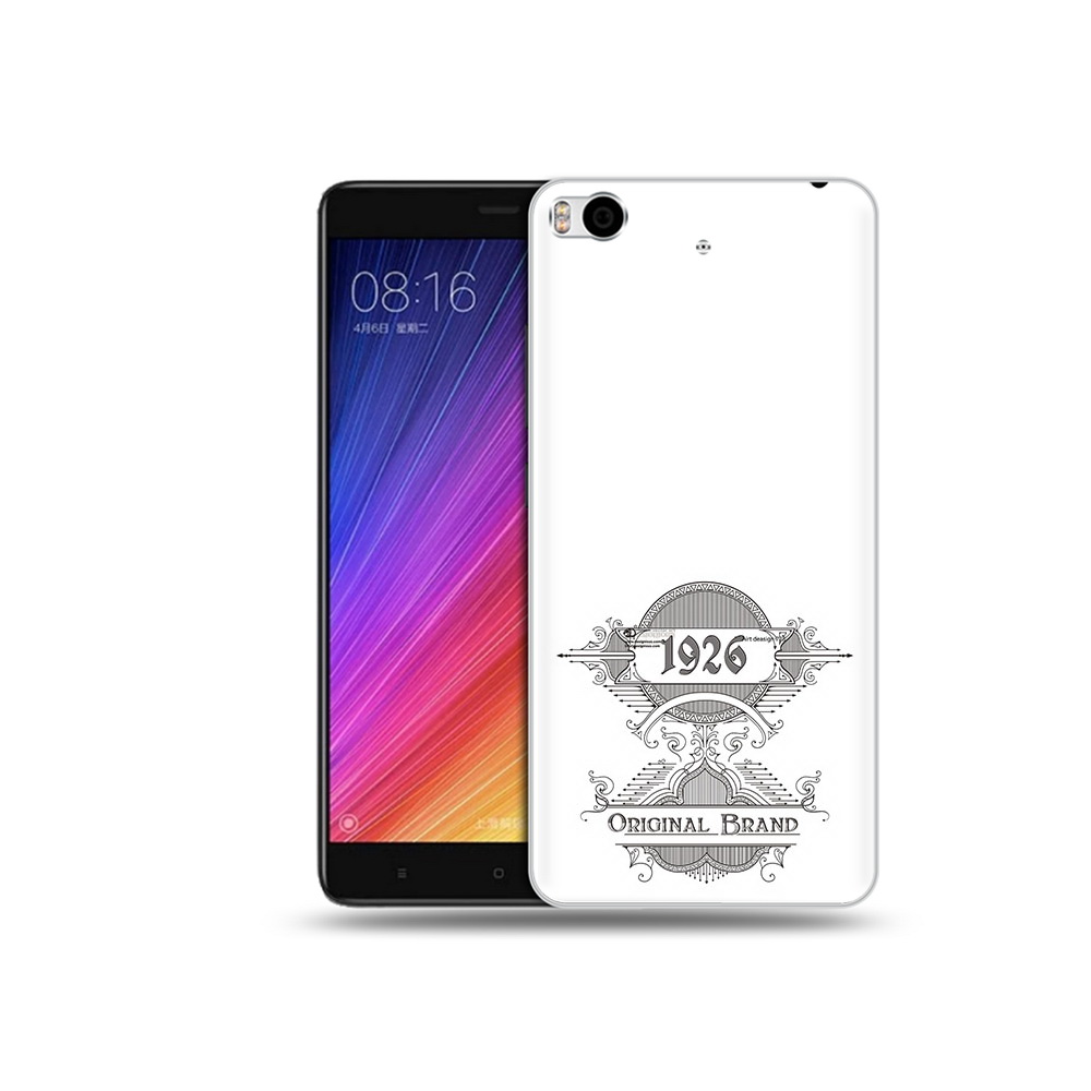 

Чехол MyPads Tocco для Xiaomi Mi 5S логотип черно белый (PT91899.330.446), Прозрачный, Tocco