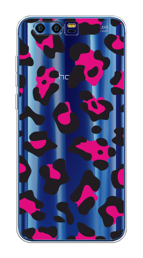 

Чехол на Honor 9 "Pink cow spots", Черный;розовый, 62450-1