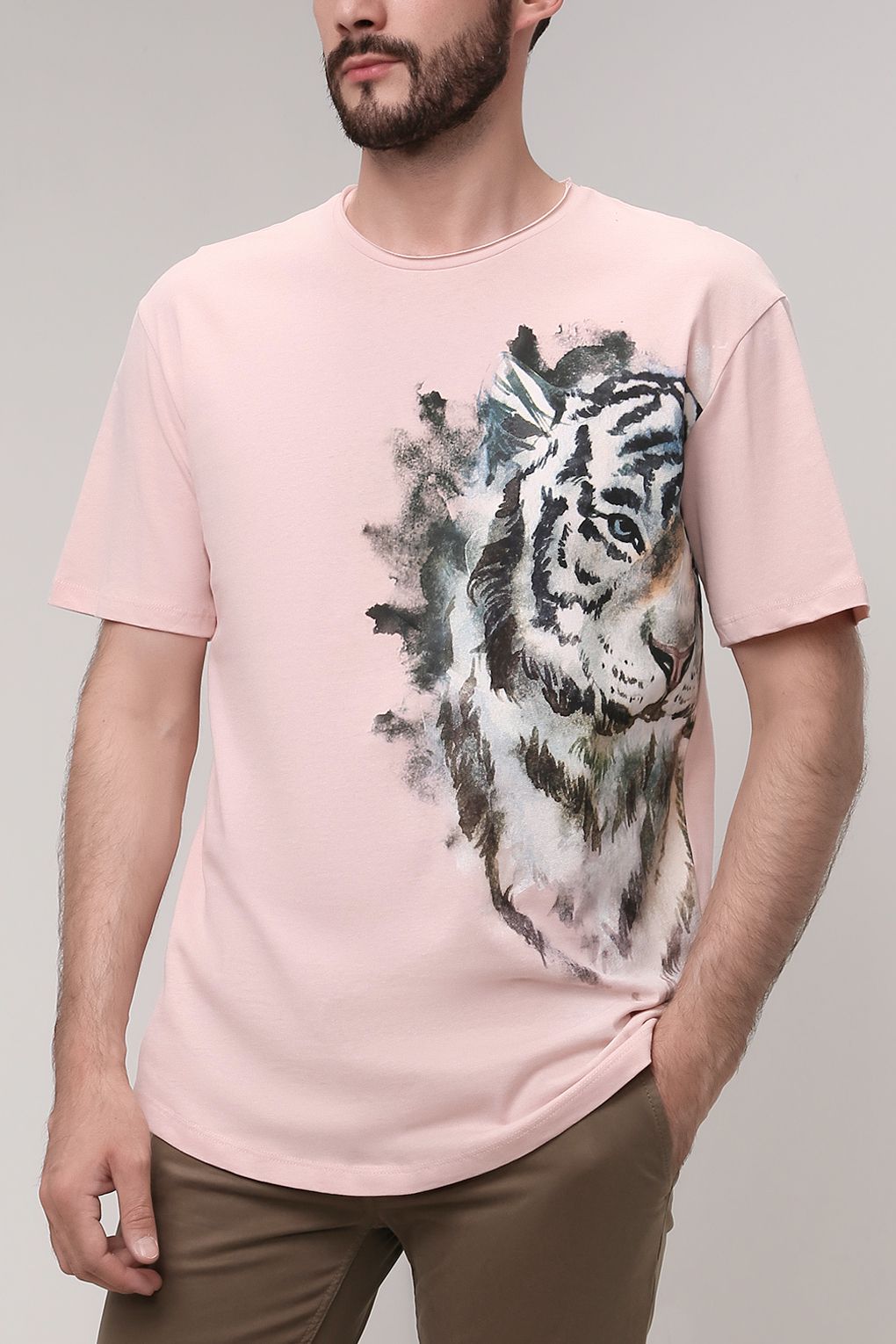 

Футболка мужская Jack & Jones 2109 SPENCER розовая M, 2109 SPENCER