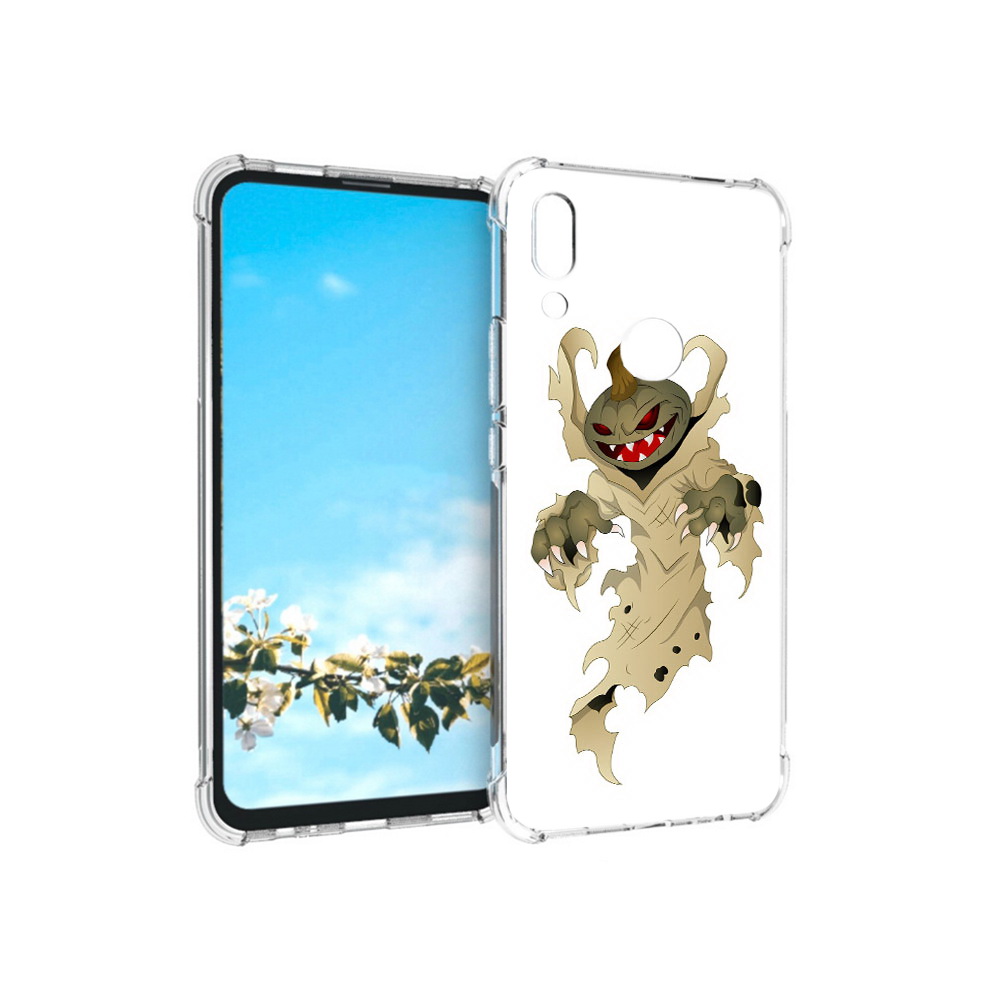 

Чехол MyPads Tocco для Huawei P Smart Z призрак хэллоуина, Прозрачный, Tocco