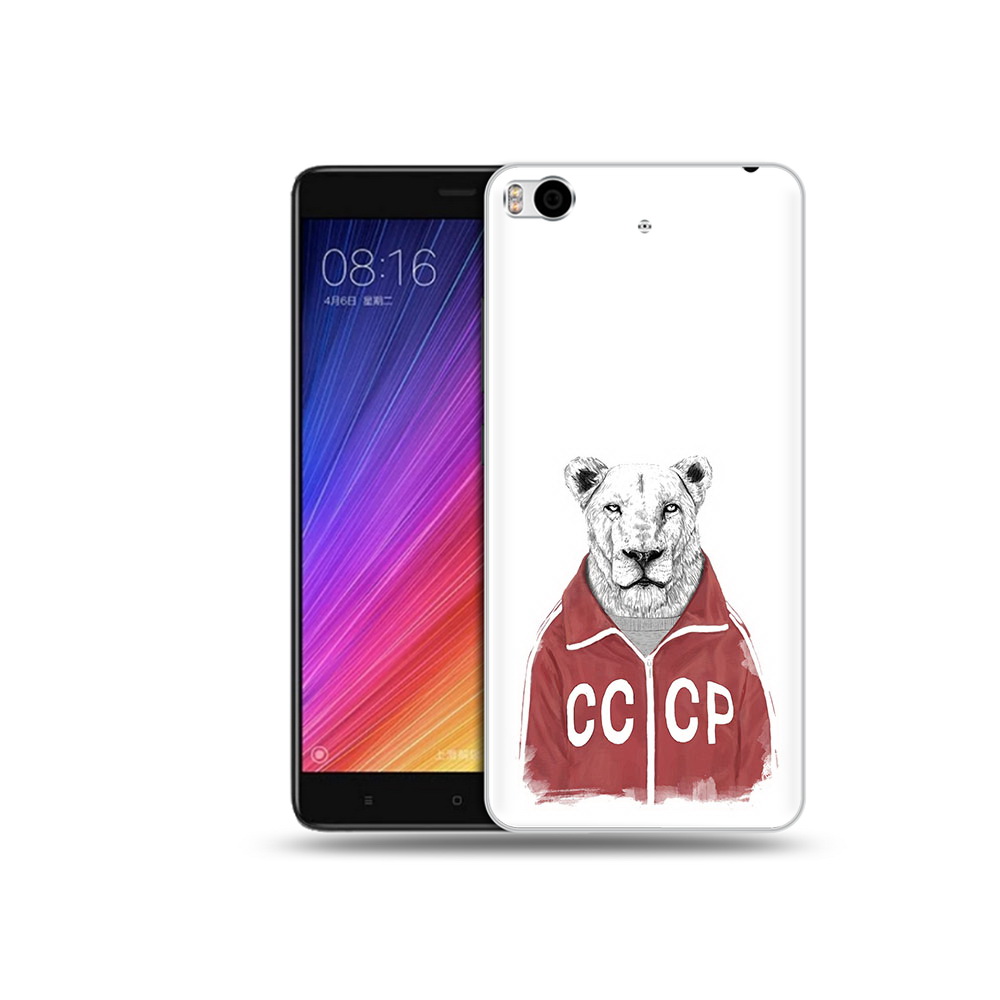 

Чехол MyPads Tocco для Xiaomi Mi 5S львица ссср (PT91899.330.450), Прозрачный, Tocco