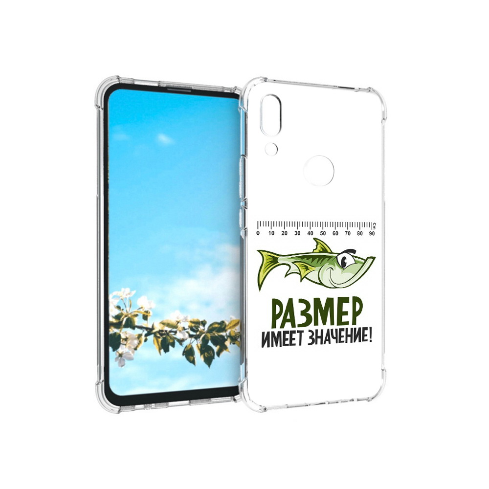 

Чехол MyPads Tocco для Huawei P Smart Z размер не имеет значения, Прозрачный, Tocco