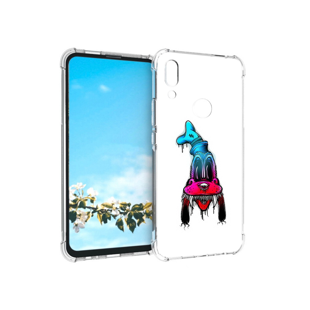 

Чехол MyPads Tocco для Huawei P Smart Z Гуффи, Прозрачный, Tocco