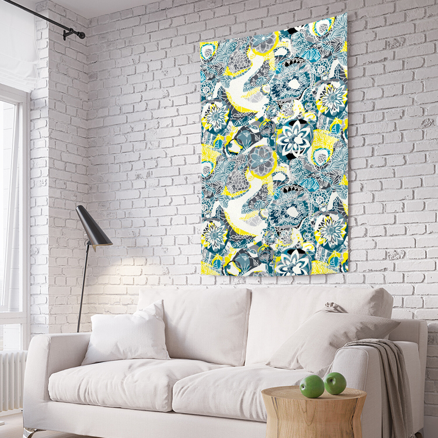 

Вертикальное фотопанно на стену JoyArty Аномальные цветы 150x200 см, Аномальные цветы