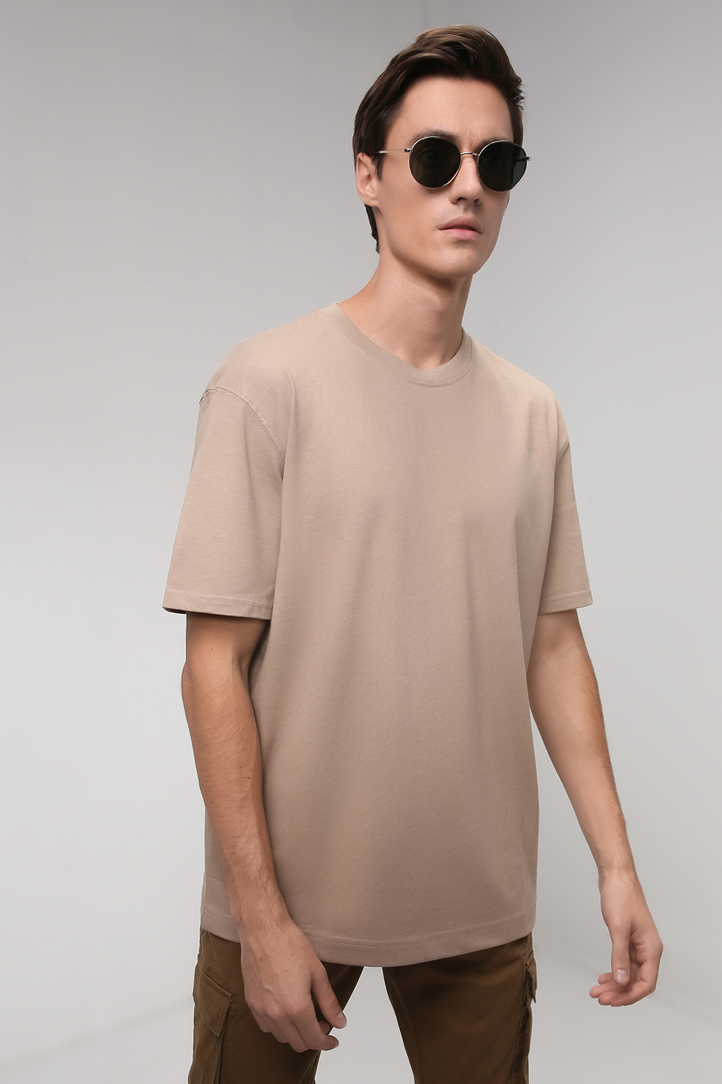 

Футболка мужская Jack & Jones 12190467 бежевая S, 12190467