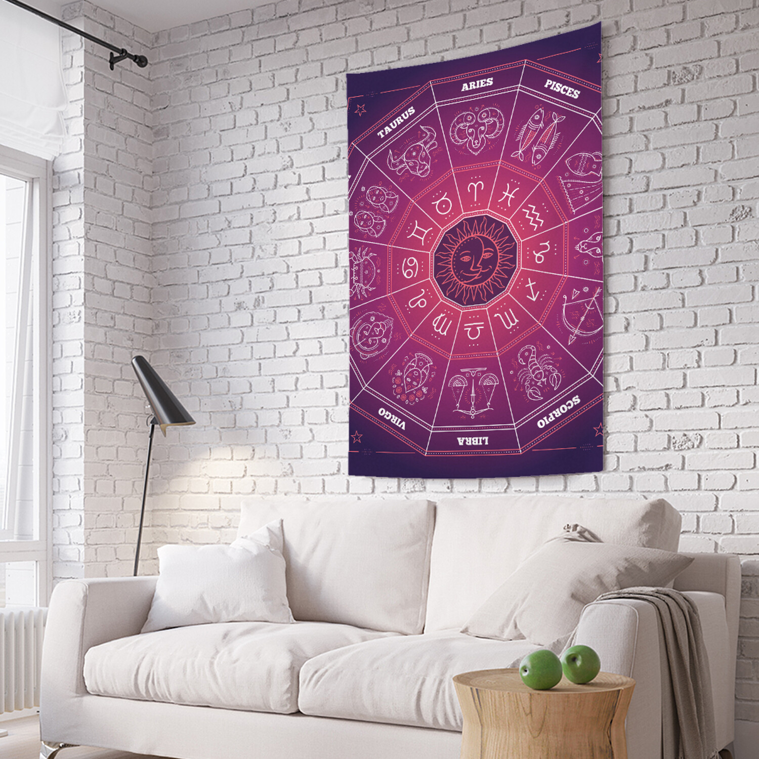 

Вертикальное фотопанно на стену JoyArty Знакомый зодиак 150x200 см, Знакомый зодиак