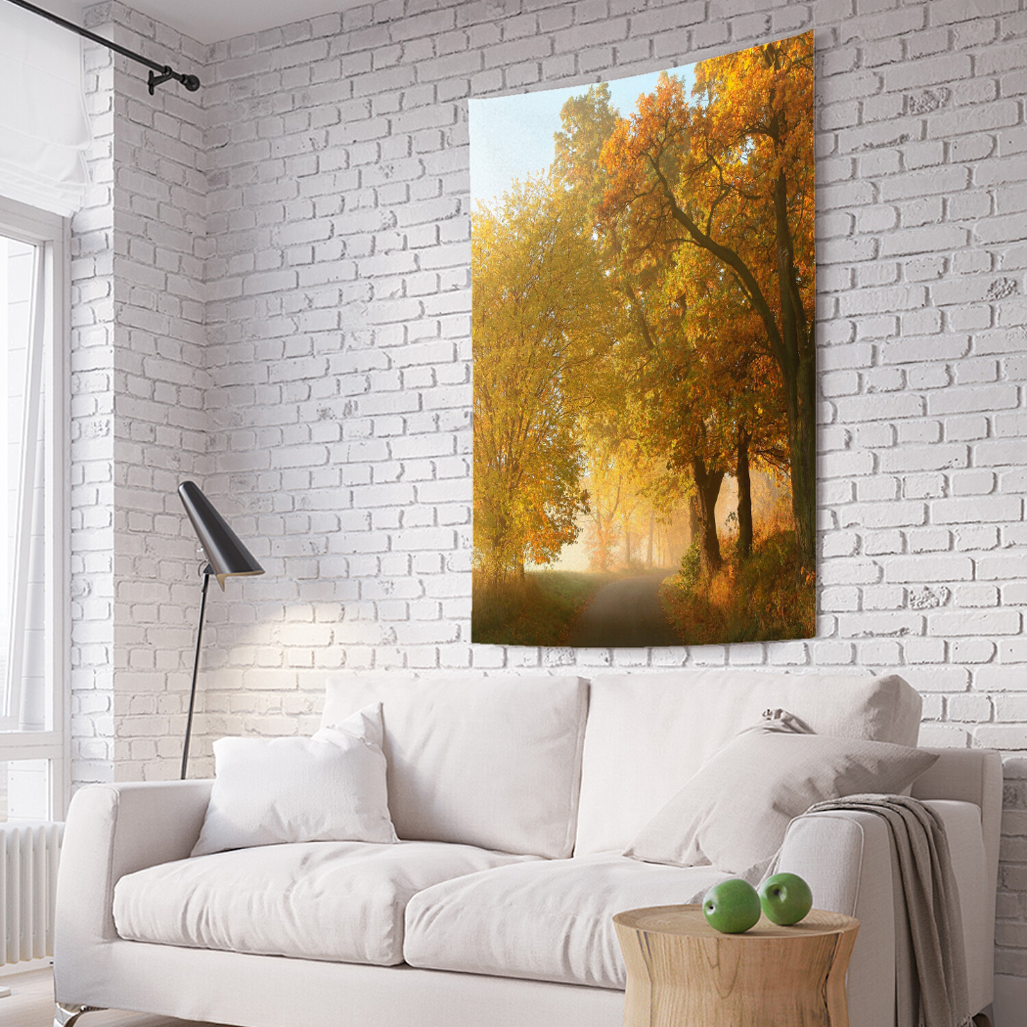 

Вертикальное фотопанно на стену JoyArty Осень приближается 150x200 см, Осень приближается