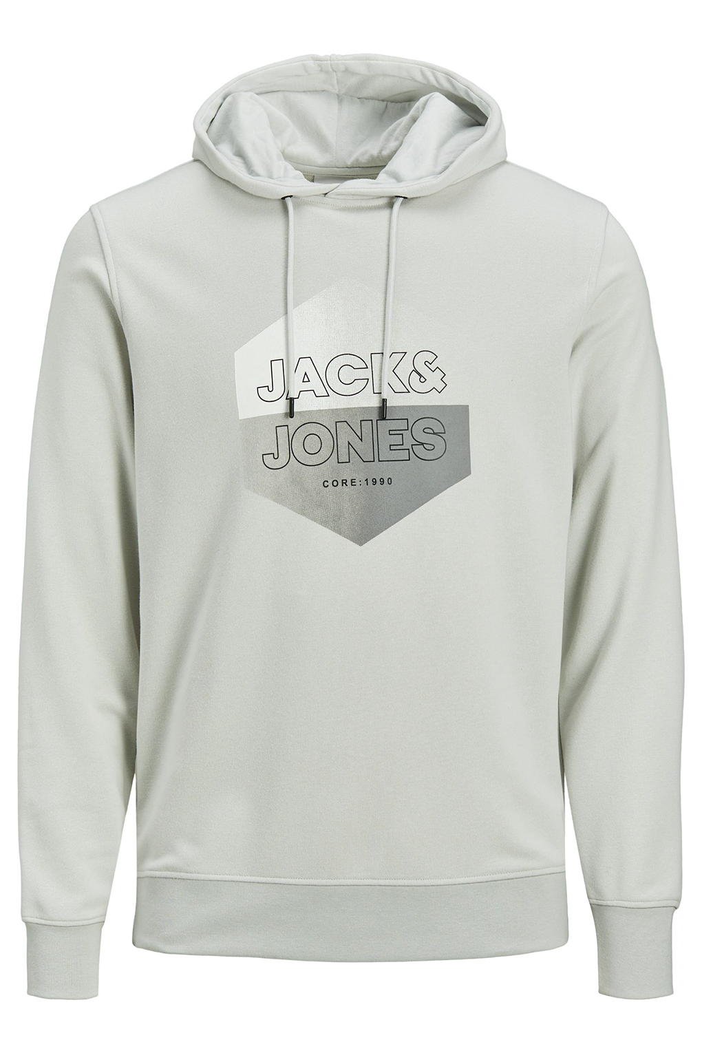 

Толстовка мужская Jack & Jones 12191999 серая M, 12191999