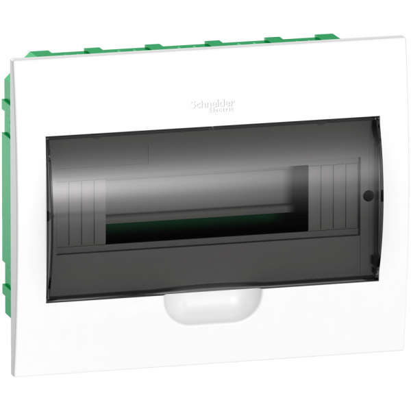 

Бокс Schneider Electric Easy9 EZ9E112S2FRU встраиваемый, прозрачная дверь, 1 ряд, 12 мод., Белый, Systeme Electric-2