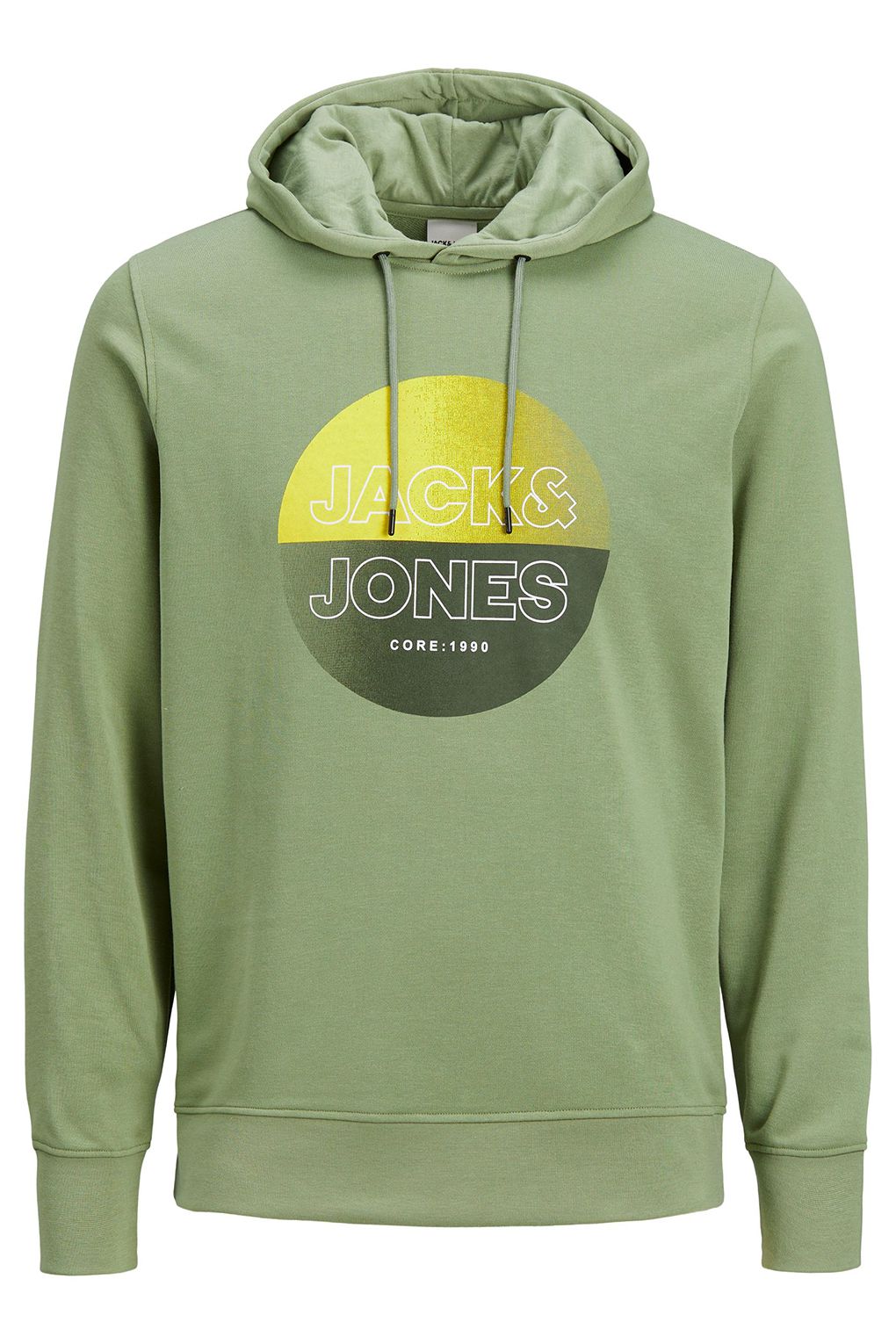 фото Толстовка мужская jack & jones 12191999 зеленая l