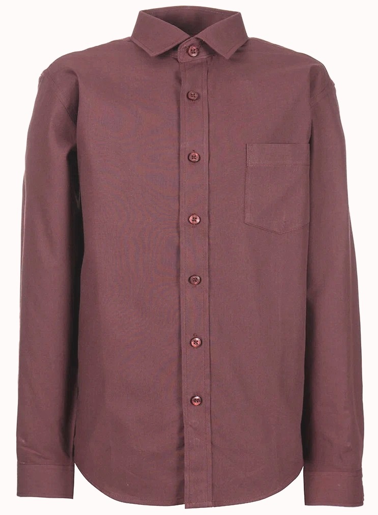 

Рубашка детская Tsarevich Maroon, бордовый, 158, Maroon