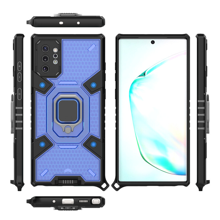 

Противоударный чехол с Innovation Case для Samsung Galaxy Note 10 Plus ,синий, 268384431