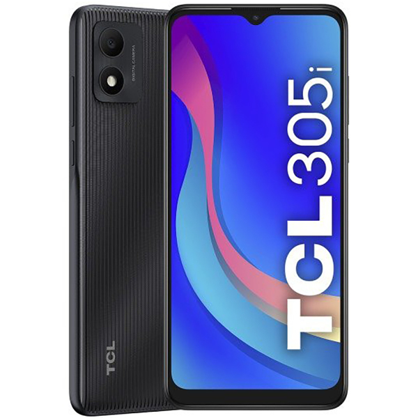 

Смартфон TCL 305i 2/64GB Black (5164D1-2ALCRU12), 305i