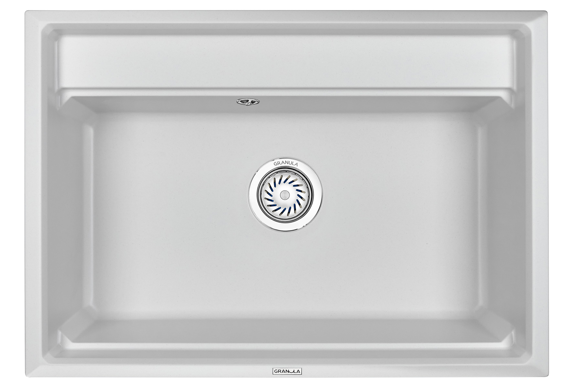 Мойка для кухни Granula KS-7301 арктик (белый) врезная кварцевая кухонная кварцевая мойка emar emq 1700 q опал