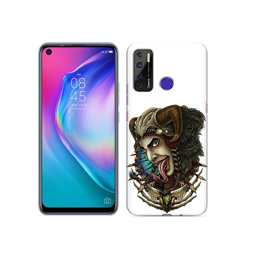 

Чехол MyPads Tocco для Tecno Camon 15 длинный язык, Прозрачный, Tocco