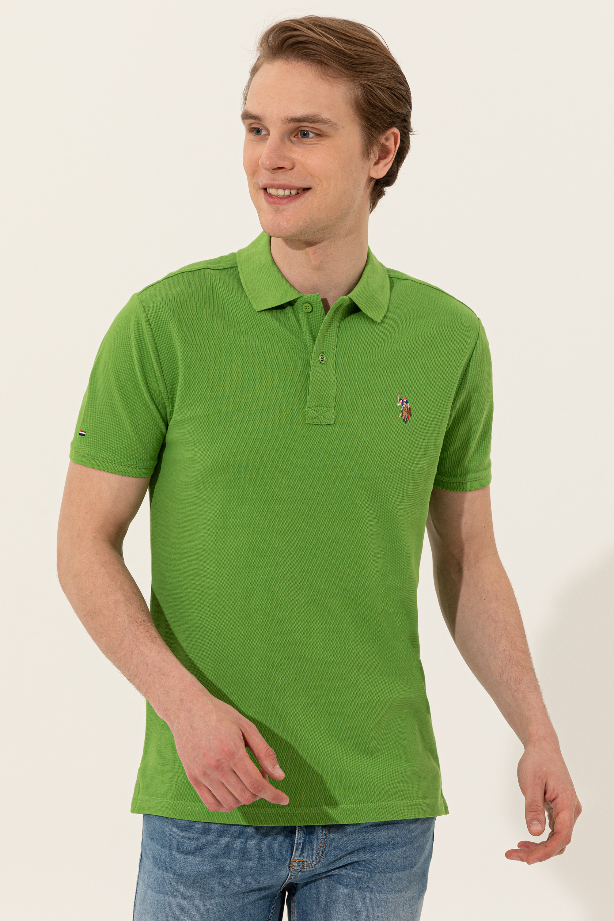

Футболка мужская U.S. POLO Assn. G081SZ0110TP10IY022 зеленая XS, Зеленый, G081SZ0110TP10IY022