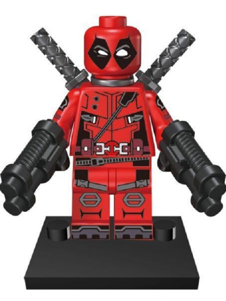 

Мини-фигурка Дэдпул с пулеметами Deadpool (4 см)