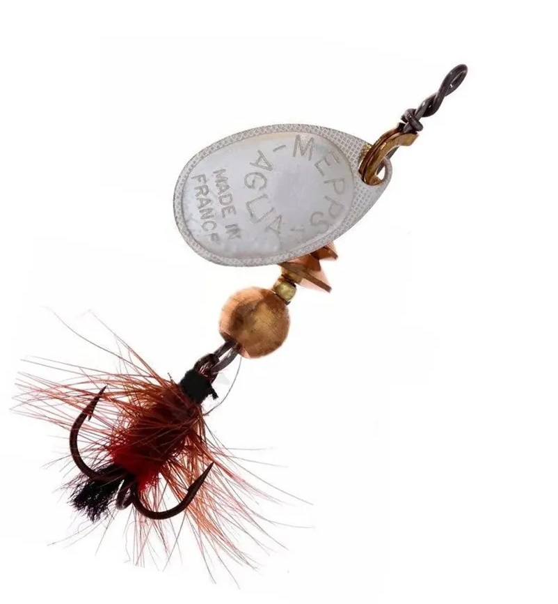 

Блесна AGLIA MOUCHE №0 silver-red 2.5 г Mepps, Серебристый;черный;золотистый;красный, Aglia Mouche