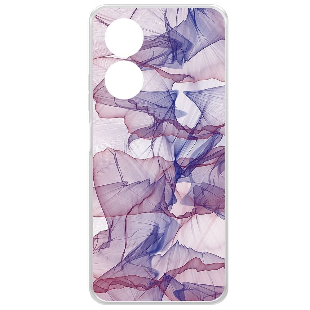

Чехол-накладка Krutoff Clear Case Абстракт 15 для Oppo A58 4G, Прозрачный