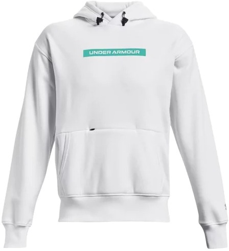 Худи мужское Under Armour 1366438-100 белое 2XL